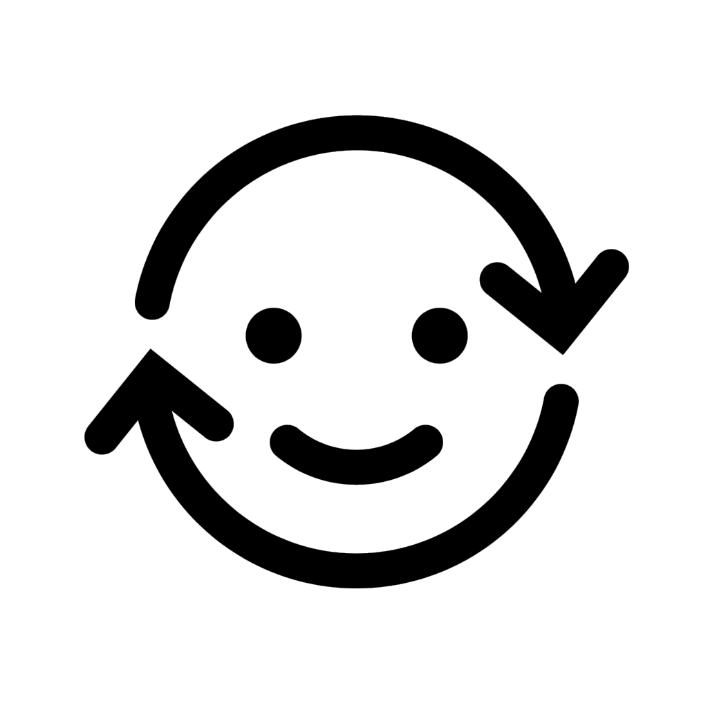 Selfie mark, black